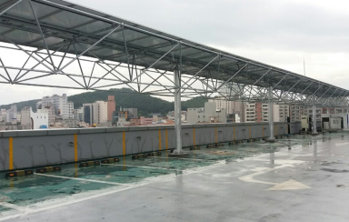Ulsan City Hall parking lot rooftop (90kW)