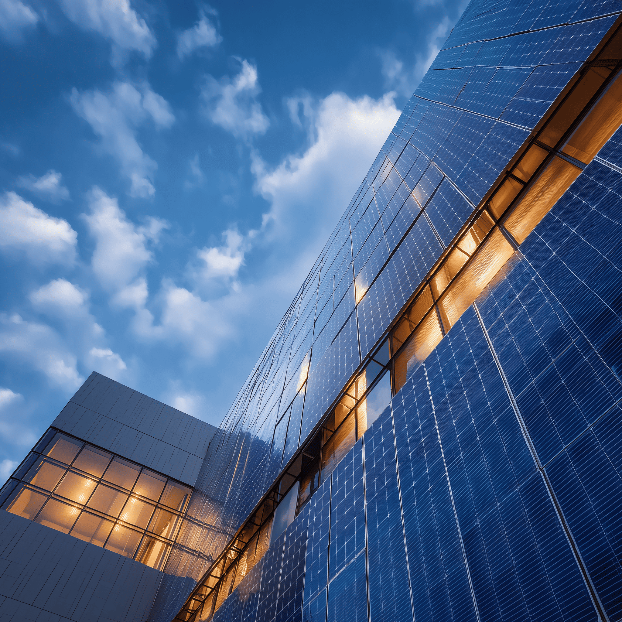 태양광발전장치 BIPV 벽체형